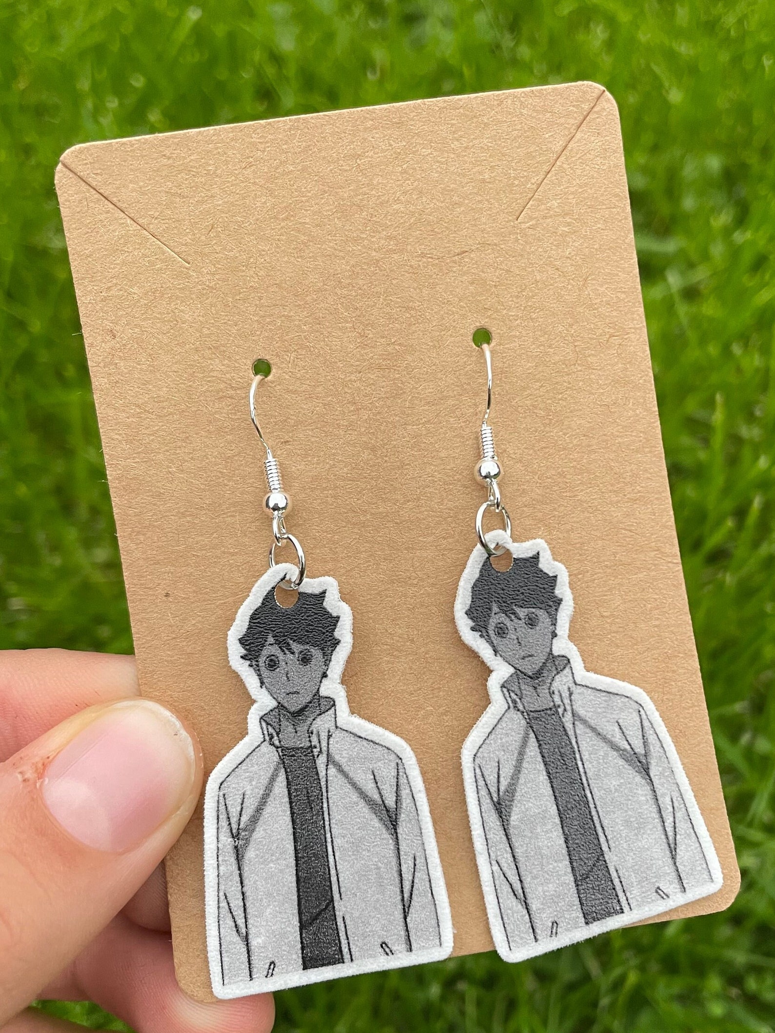 Haikyuu Earrings Funny Tooru Oikawa Handmade Anime Etsy UK