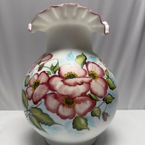 Mosser Hand Painted Vase