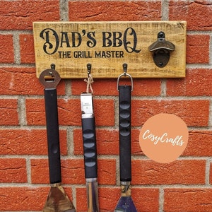 Bbq utensil holder top