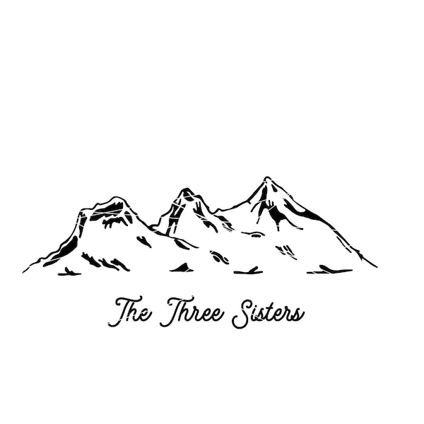 The 3 Sisters Mountain Etsy