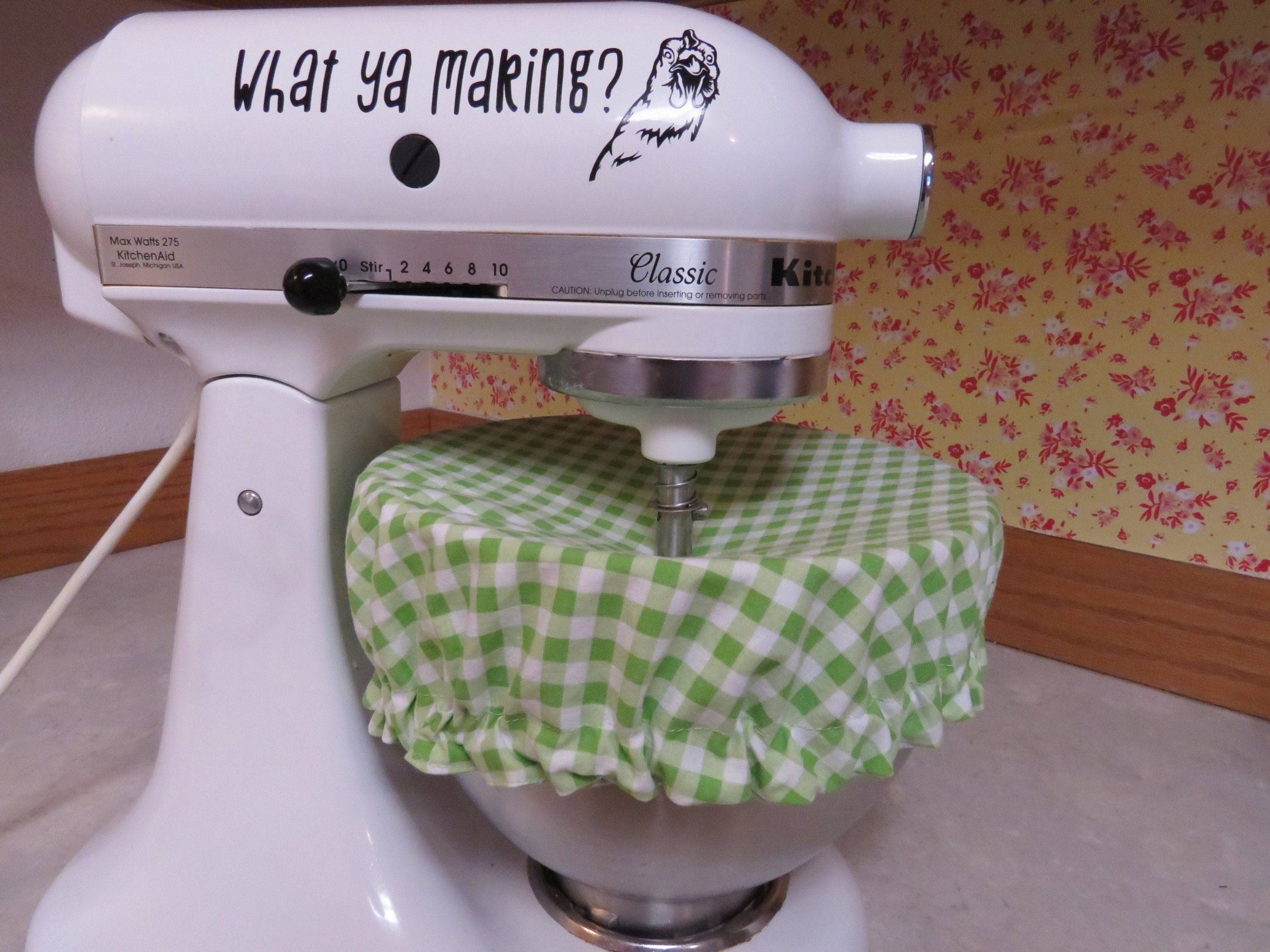 How to Make a KitchenAid Mixer Bowl Cover