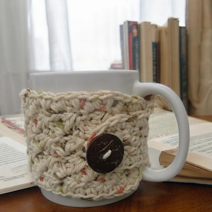 Crochet Mug Cozy, Handmade Coffee Cup or Tea Warmer