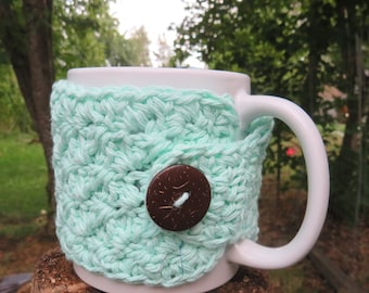 Crochet Cup Cozy, Handmade Coffee Mug or Tea Warmer