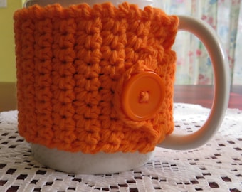 Crochet Cup Cozy, Handmade Coffee Mug or Tea Warmer
