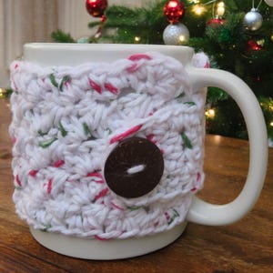 Crochet Cup Cozy, Handmade Coffee Mug or Tea Warmer