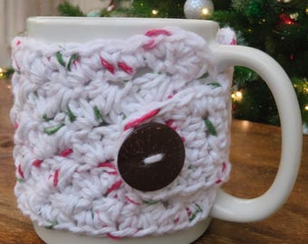 Crochet Cup Cozy, Handmade Coffee Mug or Tea Warmer