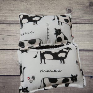 Reusable Sponge, Cow Dish Scrubby, Set of 2