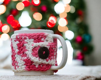 Crochet Cup Cozy, Handmade Coffee Mug or Tea Warmer