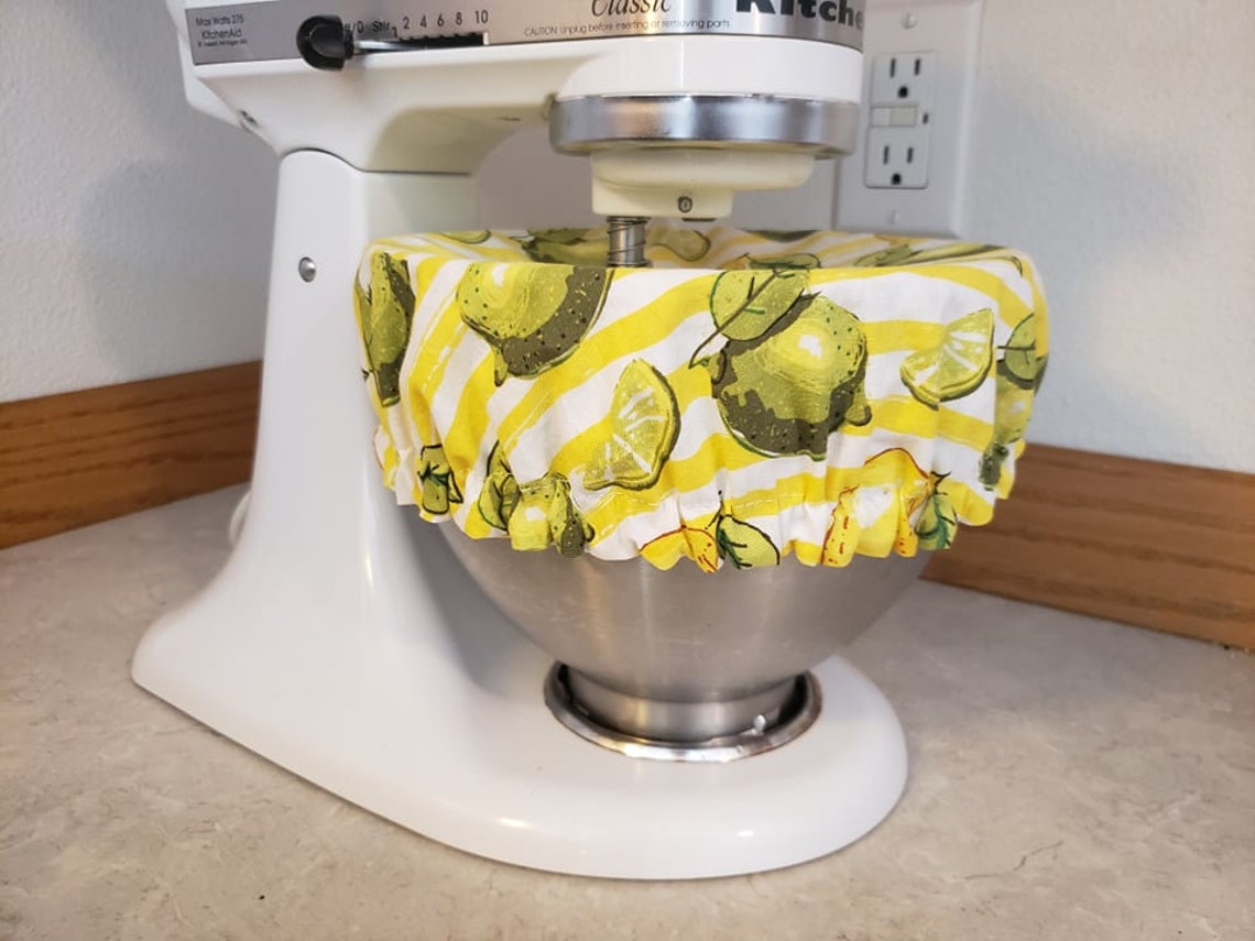 Kitchenaid Reversible Mixing Bowl Cover Kitchen Bowl Cover Etsy