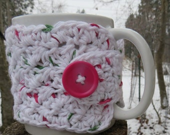 Crochet Cup Cozy, Handmade Coffee Mug or Tea Warmer