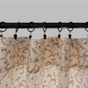 Silk curtain, curtain panels, silk drapes, draperies for living room, brocade silk curtains, window treatment panels, curtains for bedroom