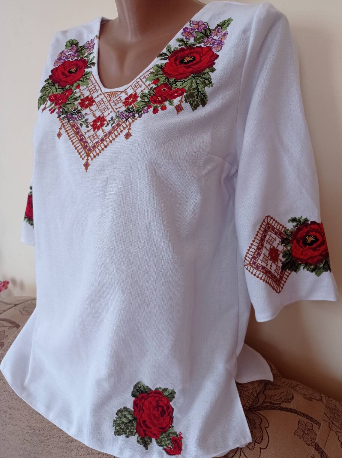 roses blouse