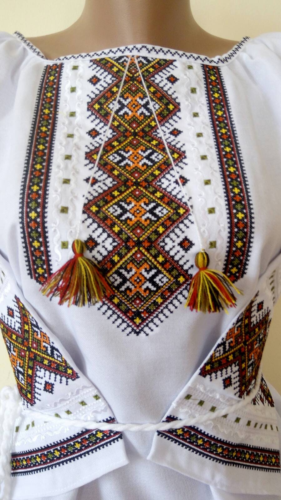 Ukrainian embroidered blouse for women Blouse on wedding Etsy