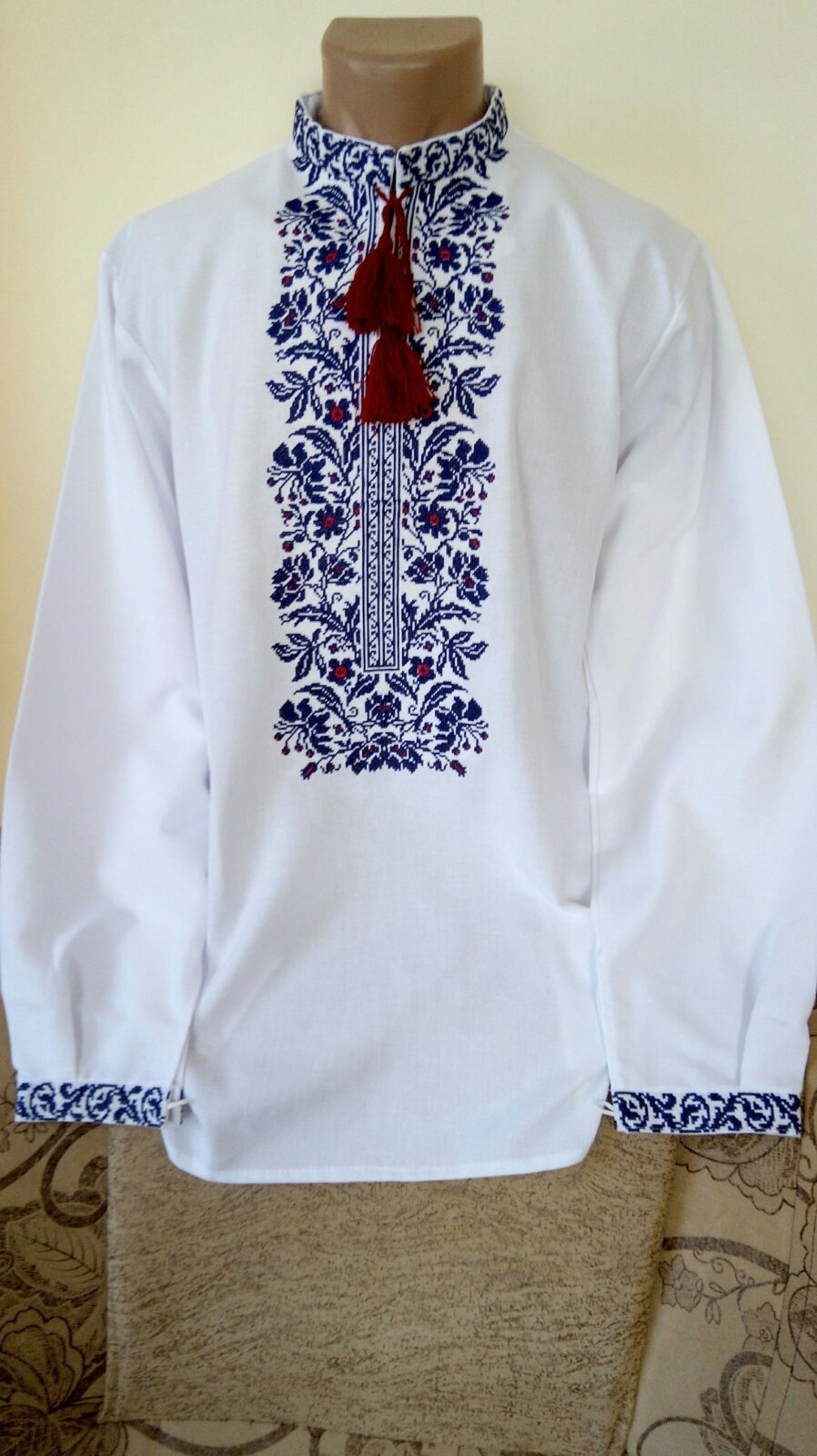 Embroidered Shirt for Men Ukrainian Vyshyvanka Man Ethnic Gift Etsy