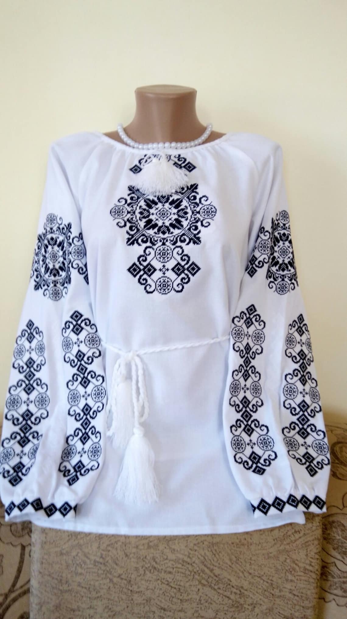 Vyshyvanka Ukrainian Royal pattern. Embroidered Etsy