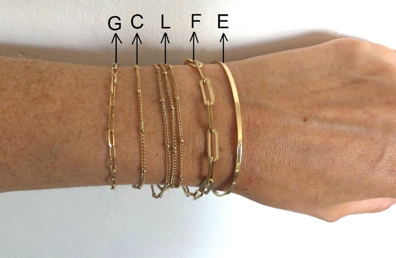 Fine Stainless Steel GOLD or SILVER bracelets for women image 3