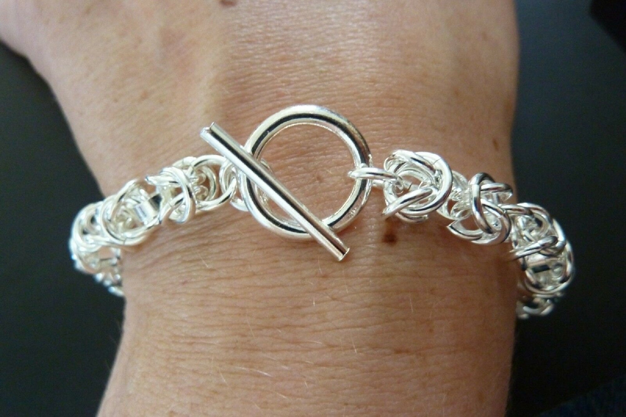 Wrist chain bracelet for women or girls multiple stitches Etsy