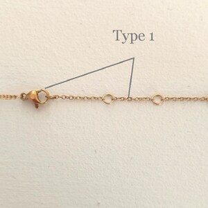 Fine gold or silver stainless steel beaded chain necklace for women, mini small pearls image 6