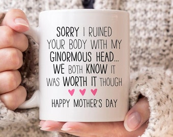 Mother's Day Gift from Daughter from Son Mothers Day Mug Funny Mom Birthday Gift for Mom New Mom Gift