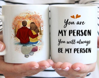 Personalized Couple Mug: 'You Are My Always & Forever' Valentine Gift