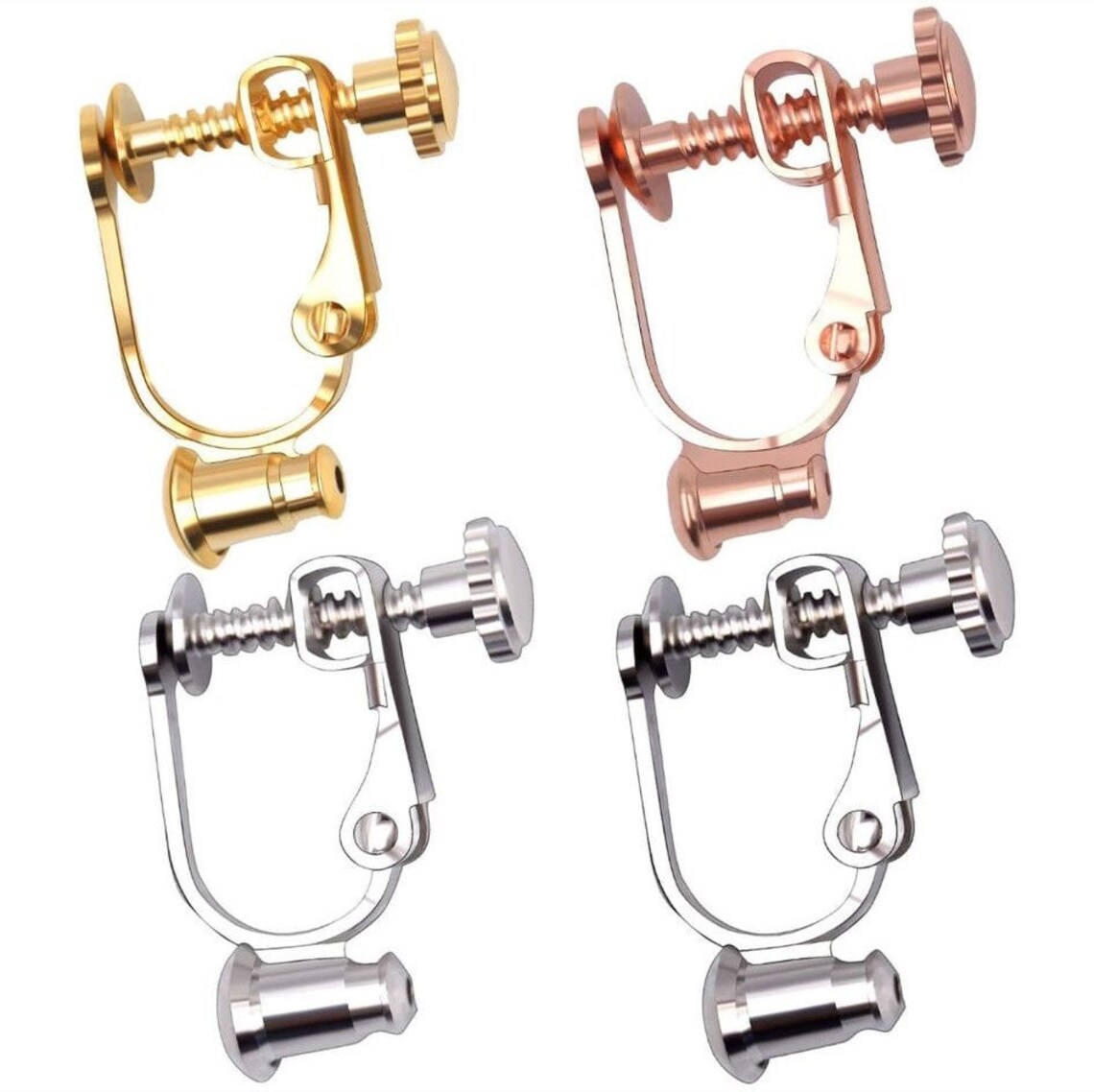 Clip on earring converters Etsy
