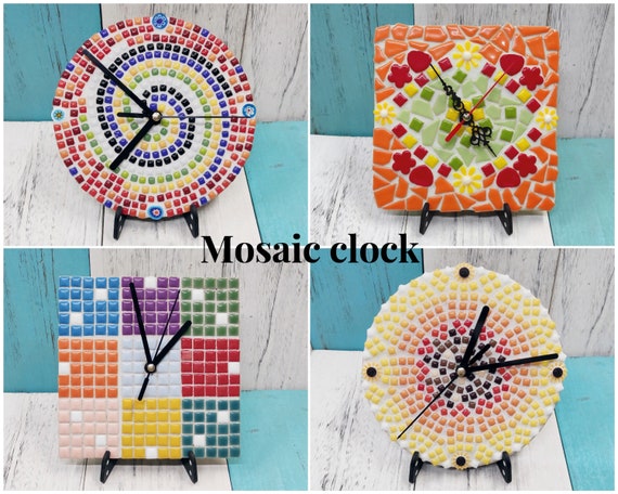 Kit de manualidades para adultos, kit de mosaico, regalo hecho a