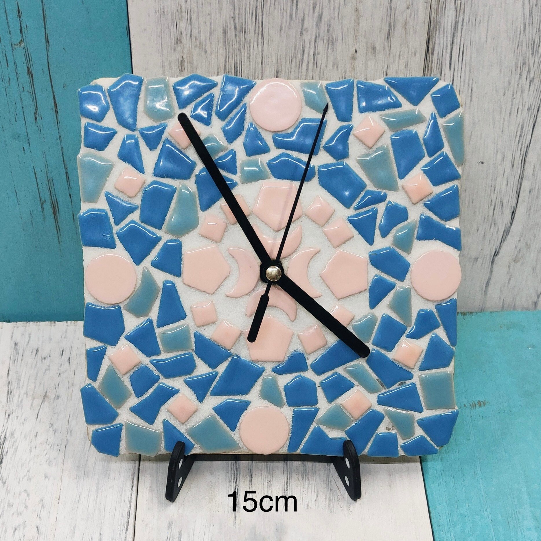 DIY Mosaic Clock Kit Craft Kit for Kids Adults Make Your Own Etsy