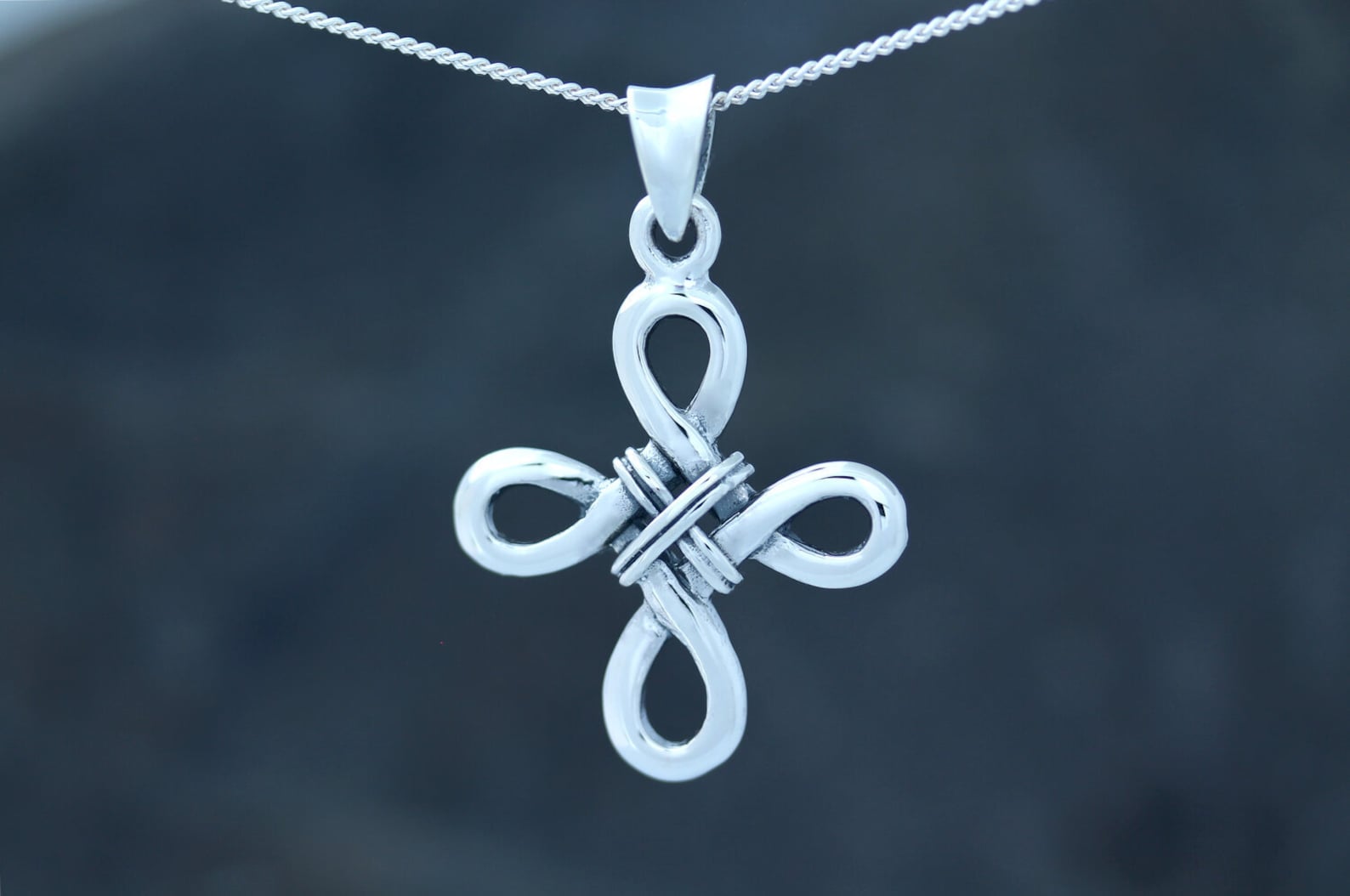 Celtic Cross Pendant Sailor Knot Hallmarked 925 Sterling - Etsy