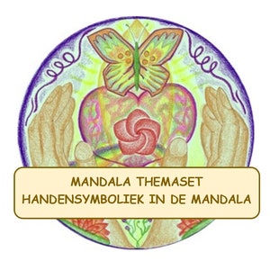 Ensemble thématique Mandala - Symbolisme de la main dans le mandala
