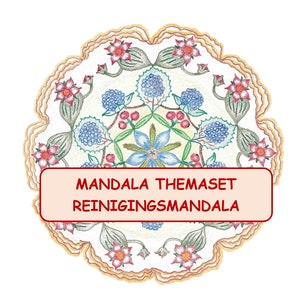 Mandala theme set - Cleansing mandala