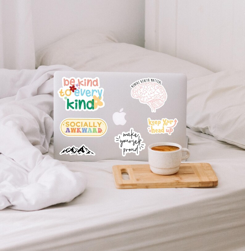 Dump Him Sticker Self Respect Water Bottle Laptop Phone Car Notebook Sticker image 3