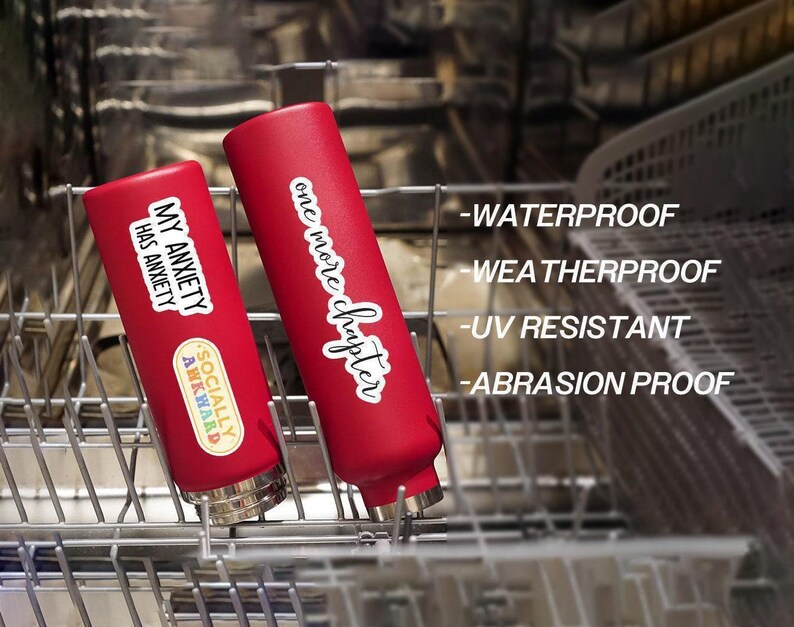 Dump Him Sticker Self Respect Water Bottle Laptop Phone Car Notebook Sticker image 4