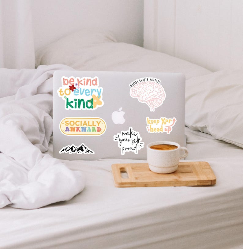 Standing on Business Sticker Self-Respect Commitments Walking the Walk Sticker Water Bottle Laptop Phone Car Notebook Sticker immagine 4