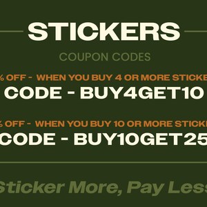 Sticker More, Pay Less