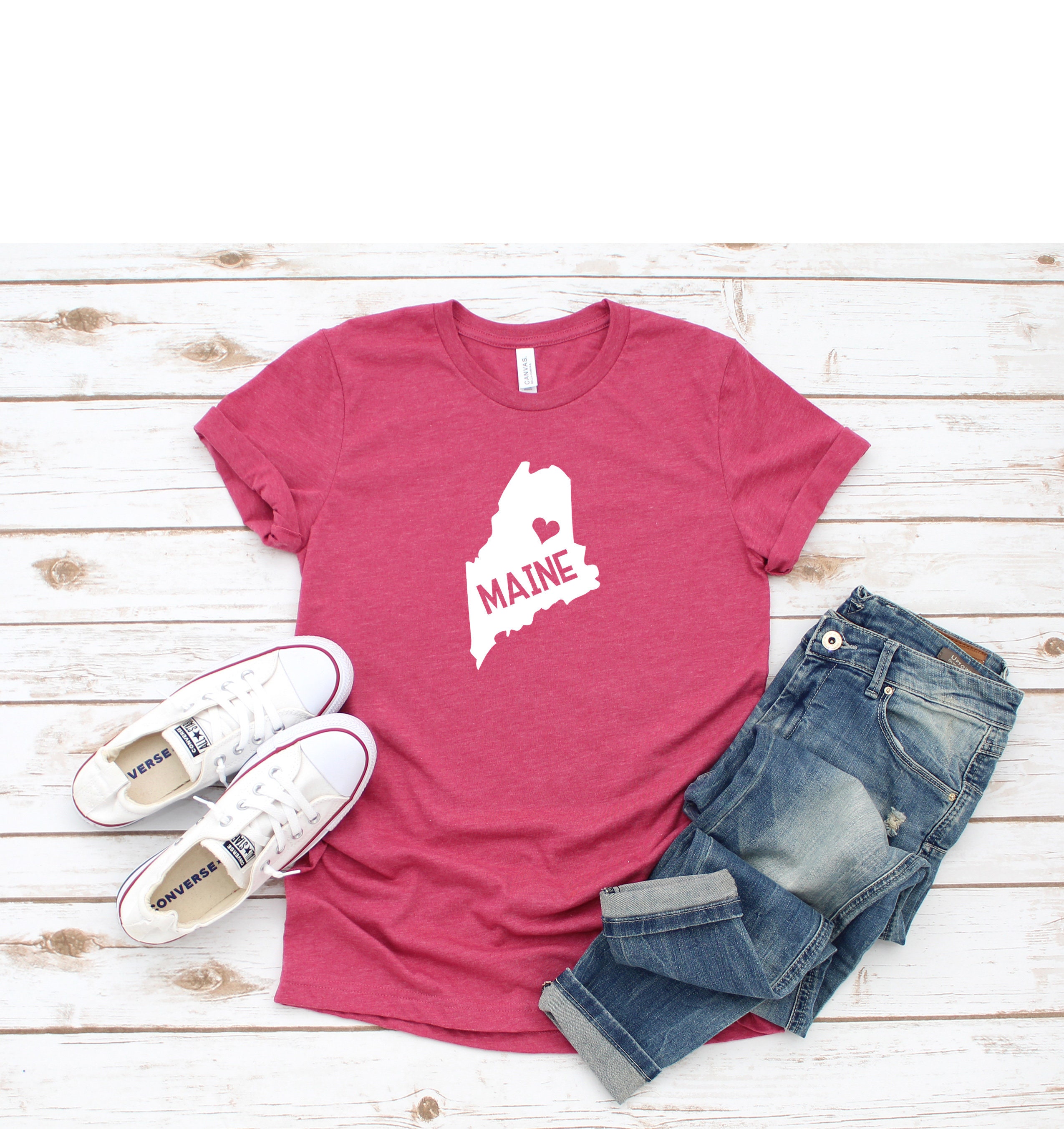 Maine Shirt Home State Shirt Love Home Shirt Graphic Tee Funny Etsy