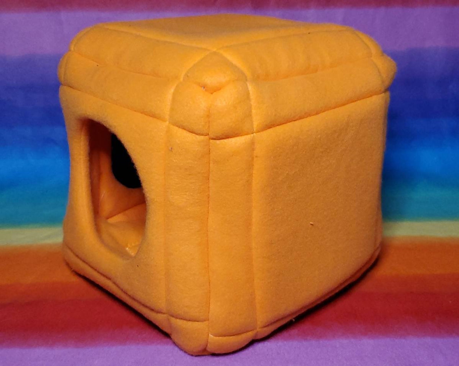 Fleece Cube Guinea Pig Hidie Hide House Guinea Pig Etsy