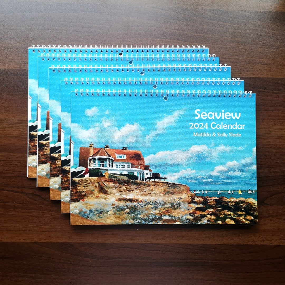 Seaview 2024 Calendar Etsy