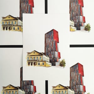 Broadcasting Tower Art Print