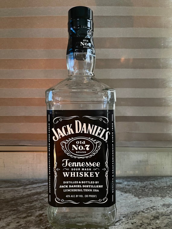 Jack Daniels 1.75L empty bottle | Etsy