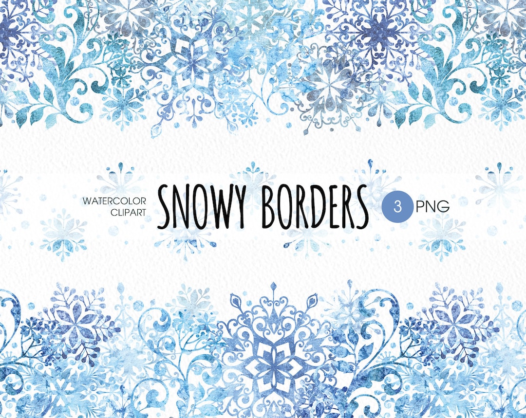 snowflake-border-png-clipart-christmas-frozen-ornaments-and-swirls-watercolor-clipart-etsy for Free Printable Snowflake Border Clipart Snowflake Border PNG Clipart. Christmas Frozen Ornaments and Swirls Watercolor Clipart - Etsy for Free Printable Snowflake Border Clipart