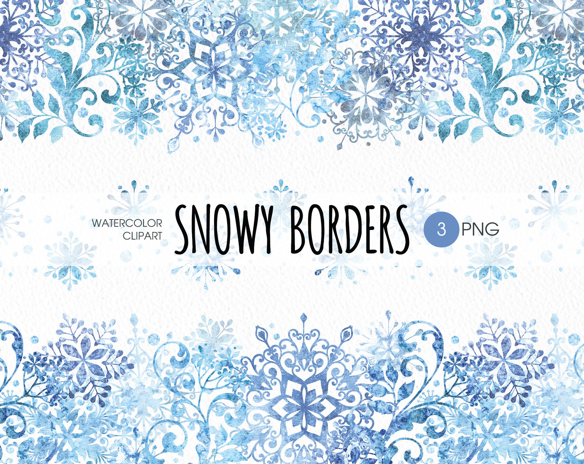 Snow Border Png