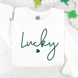 Lucky Shamrock St. Patrick's Day Svg & Png Designs (Digital File)