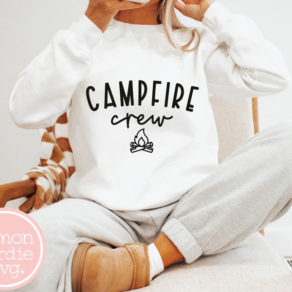 Campfire Crew Svg, Camping Svg, Camp Svg, Camper Svg, Bonfire Svg, Campfire Crew Png, Camping Shirt, RV Svg, Adventure Svg, Outdoorsy Svg