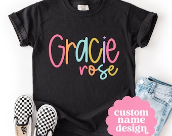 Custom Girls Name PNG, Personalized Kids Name Design, Digital Download