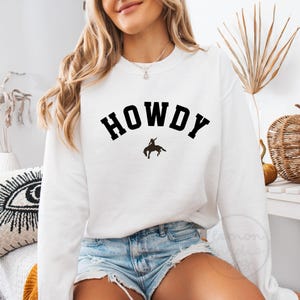 Howdy Cowboy SVG: Western Shirt Design (Digital Download)