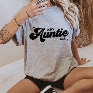 In My Auntie Era SVG: Trendy Aunt Shirt Design (Digital File)
