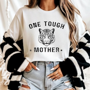 One Tough Mother PNG: Mom Shirt Design (Digital Download)