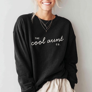 The Cool Aunt Co. Svg + Png, Aunt Shirt Design, Digital Download image 2