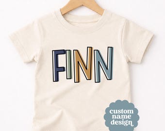 Benutzerdefinierte Jungen Name PNG, personalisierte Kinder Shirt Design, digitaler Download