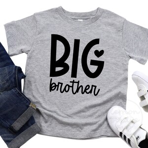 Big Brother SVG: Sibling Shirt Design (Digital File)